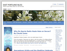 Tablet Screenshot of eastportlandblog.com